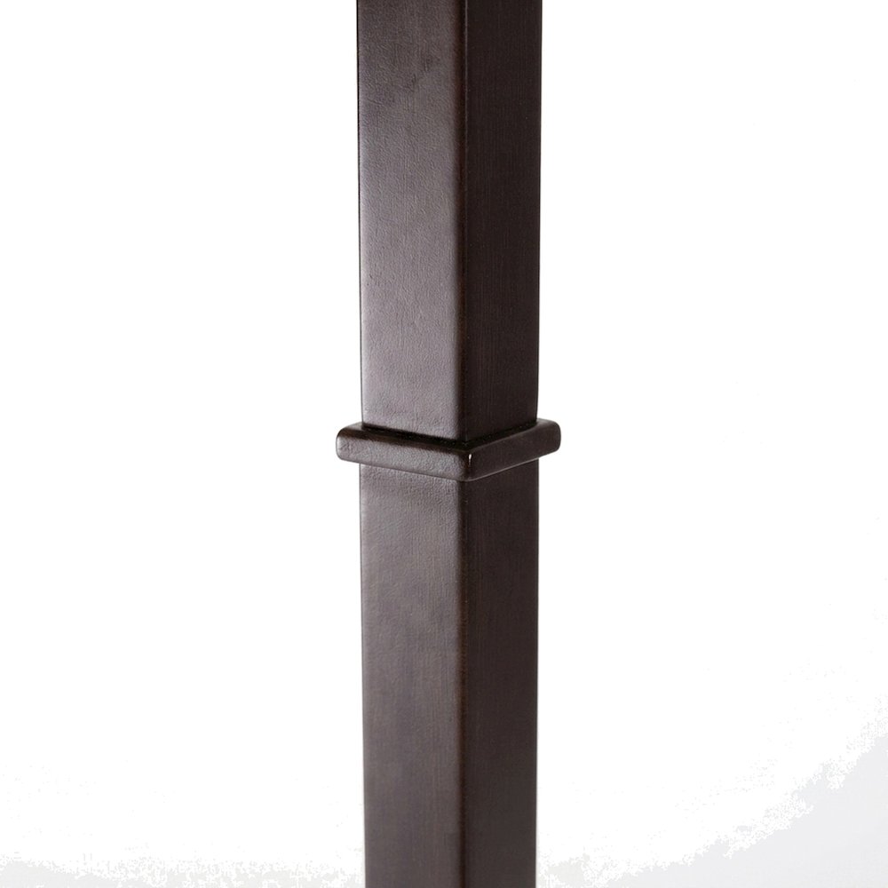 Solid Wood Coat Tree and Umbrella Rack with Hooks, Freestanding, Cappuccino