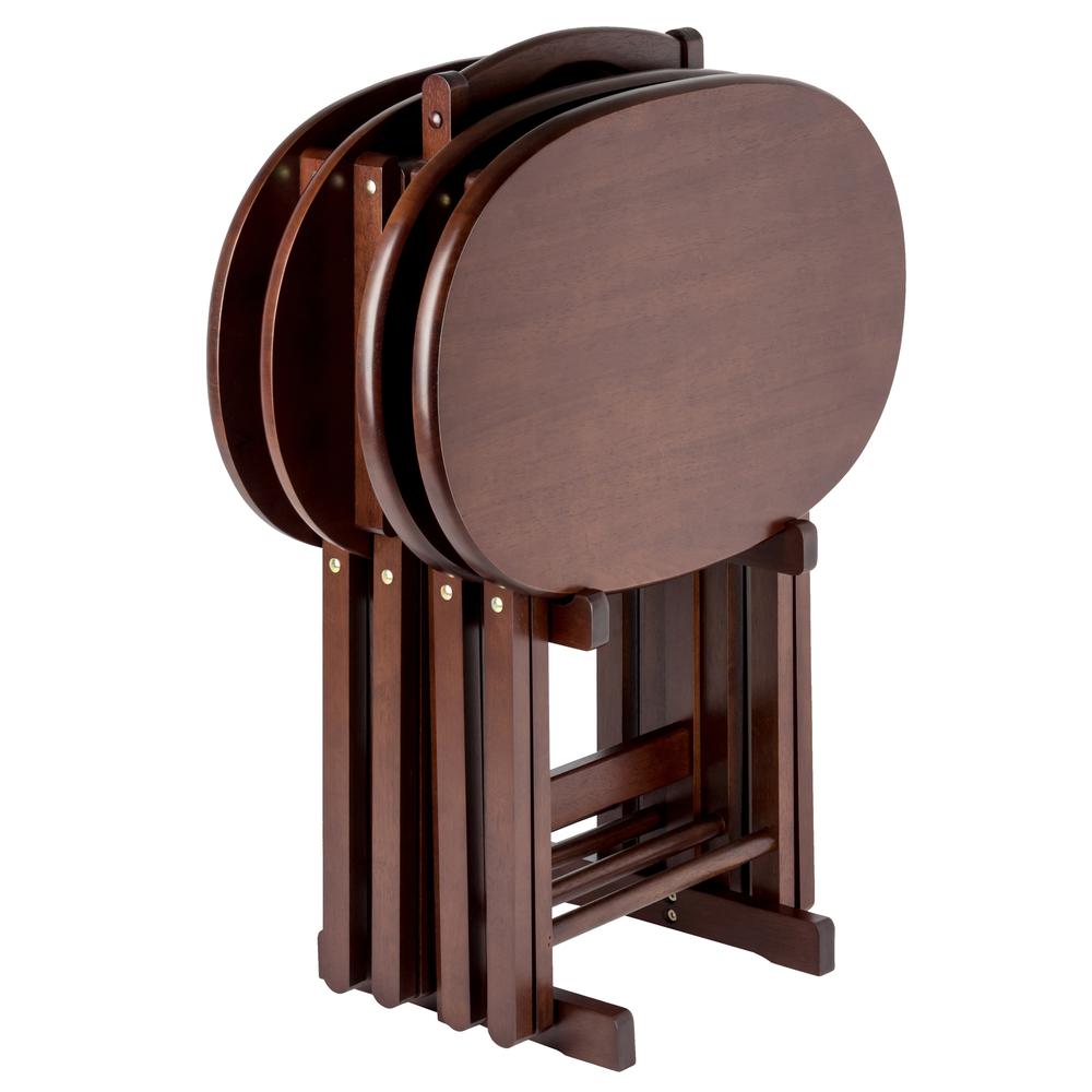 Nathan 5-PC Snack Table Set Cappuccino