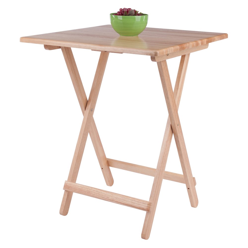 Delaney Folding Table, Natural