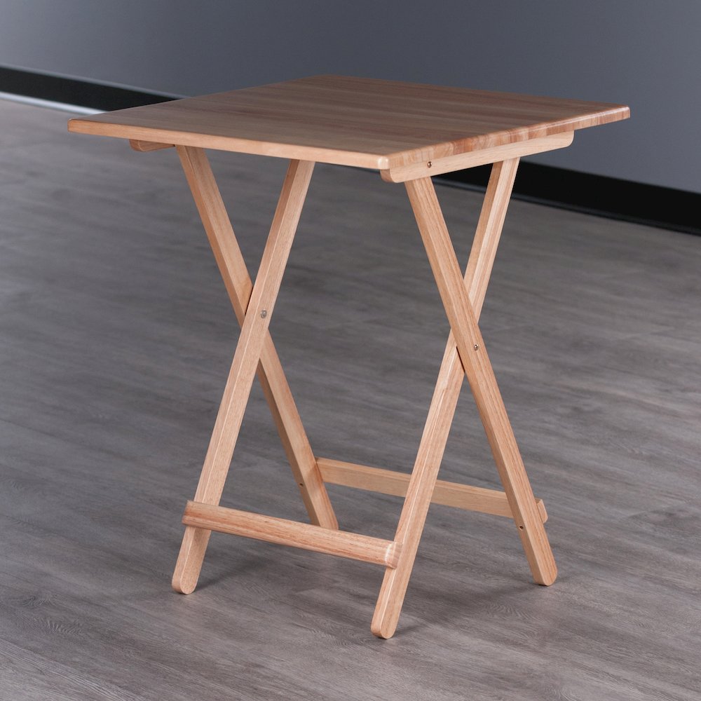 Delaney Folding Table, Natural