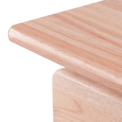 Riley 3-Pc Set Snack Table, Natural Finish