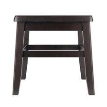 2-PC Conductor Stool Set, Solid Wood, Square Design, Center Handle