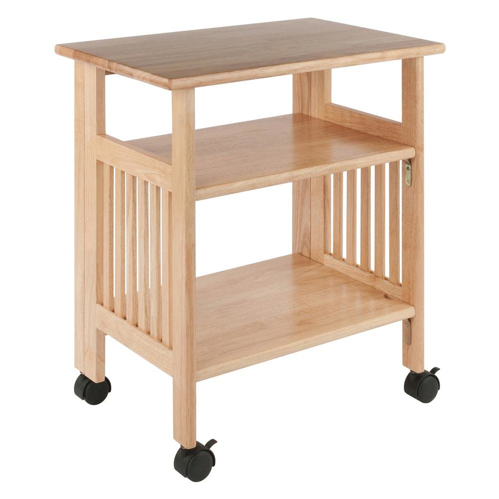 Solid wood computer desk with foldable keyboard tray, transitional style