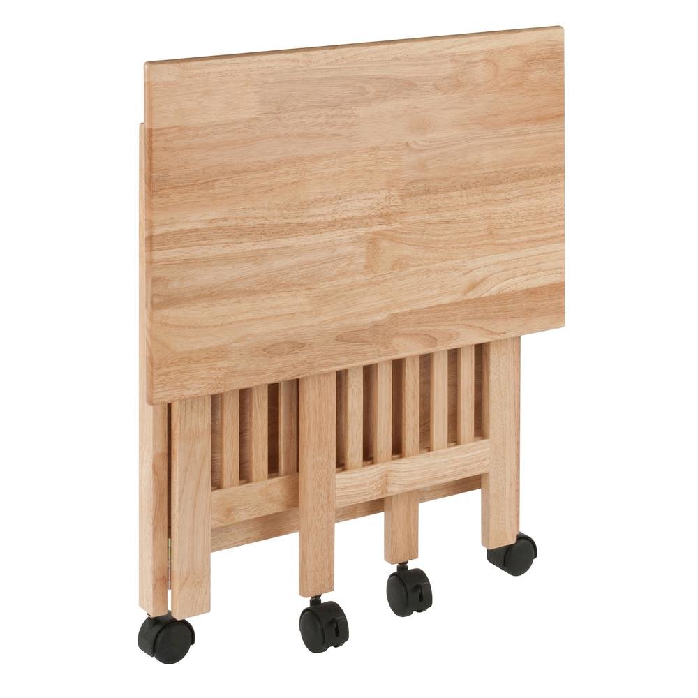 Solid wood computer desk with foldable keyboard tray, transitional style