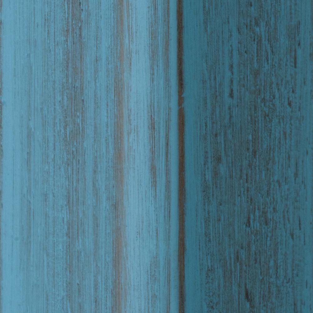 Ivy 24" Counter Stool Rustic Light Blue w/ Walnut Seat