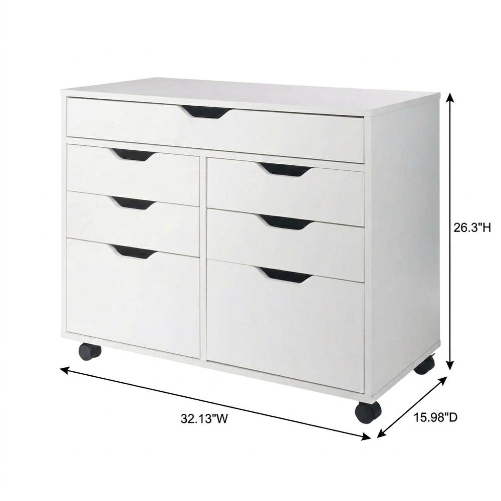 White Storage Cabinet, Composite Wood Pantry Organizer
