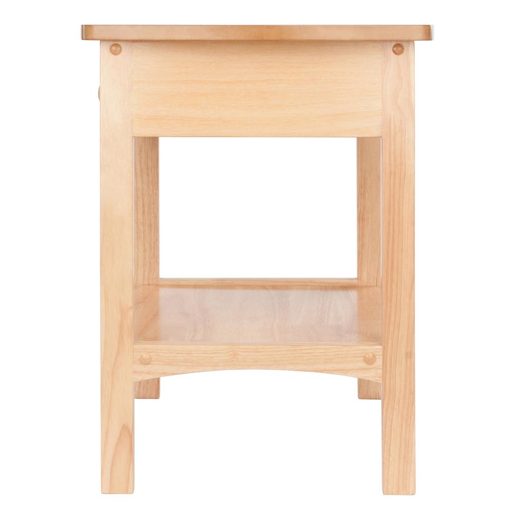 Claire Accent Table Natural Finish