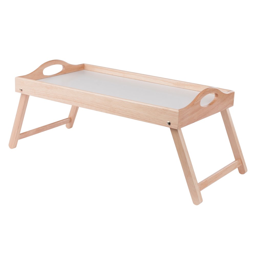 Alani Breakfast Tray, Natural and White