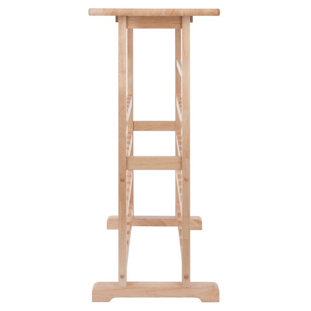 24-Bottle Wine Rack Natural