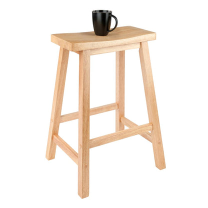 Satori 24" Saddle Seat Bar Stool Beech