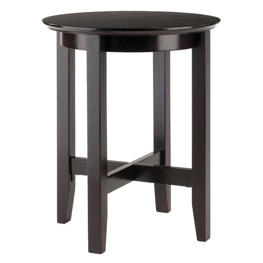 Toby End Table in Espresso Finish