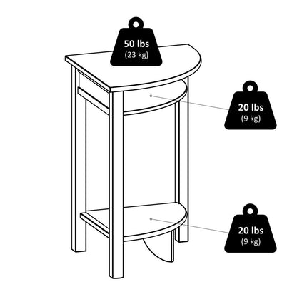 Liso Corner Table, Cube Storage and Shelf