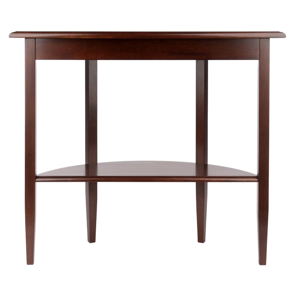 Concord Hall / Console Table,  Half Moon with Drawer, Shelf