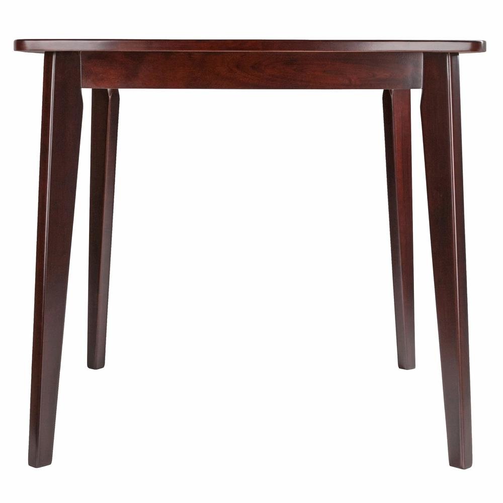 Walnut Square Dining Table – Compact Solid Wood Kitchen Table for Small Spaces