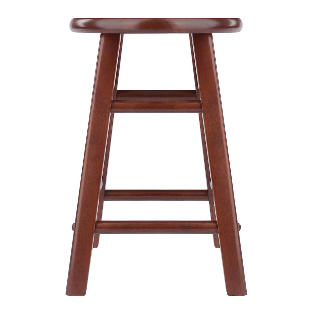 Element 2-Pc Dining Stool Set, Walnut