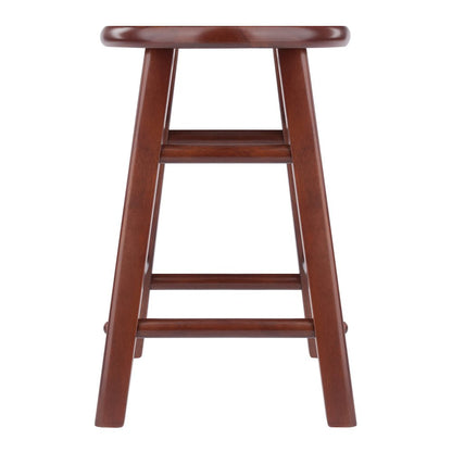 Element 2-Pc Dining Stool Set, Walnut