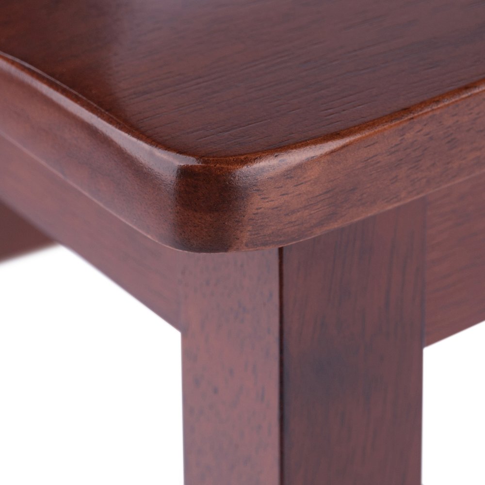 Xenia 2-Pc Set X-Back Chairs, Walnut