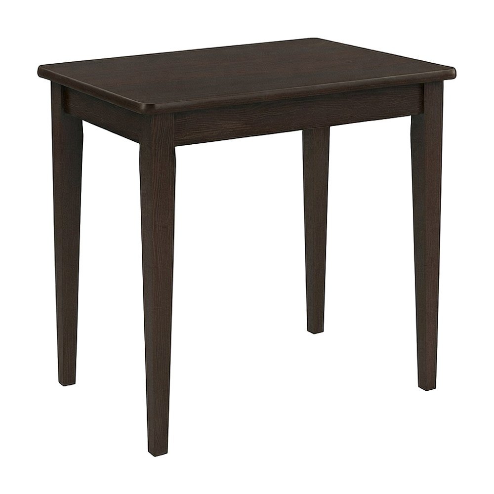 Solid Wood Nesting Side Tables, Stackable 3-Piece Set for Living Room, Walnut