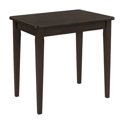 Solid Wood Nesting Side Tables, Stackable 3-Piece Set for Living Room, Walnut