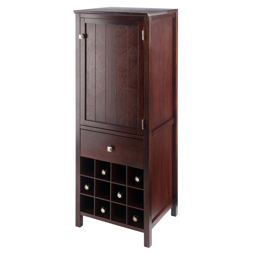 Brooke Jelly Cupboard in Walnut Finish