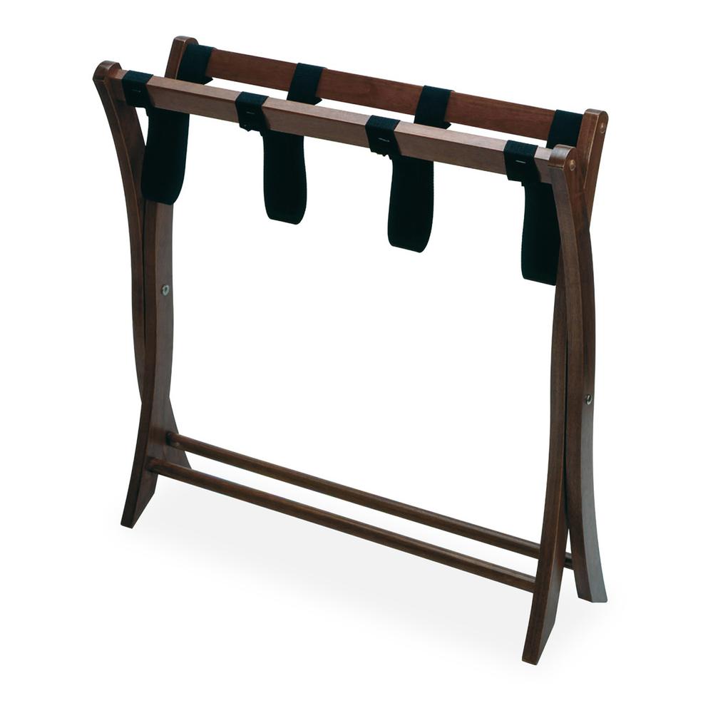 Scarlett Luggage Rack Walnut
