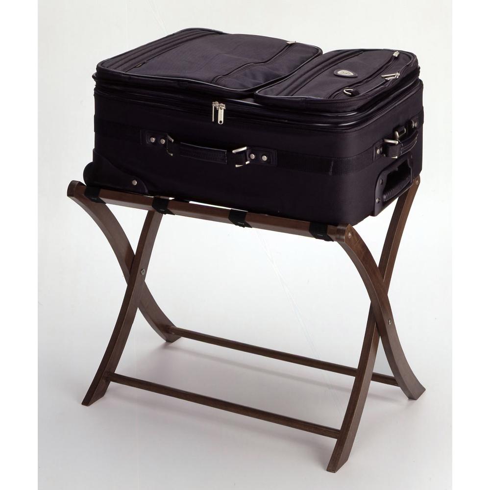 Scarlett Luggage Rack Walnut