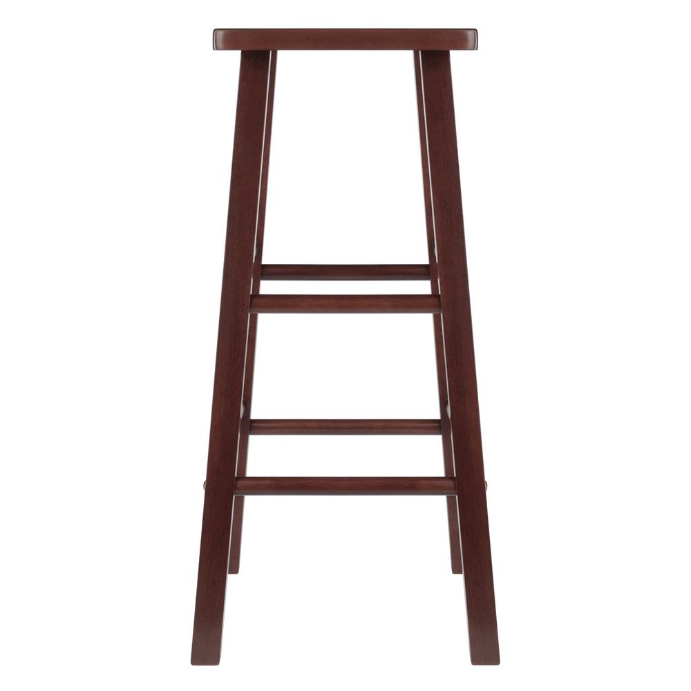 Carrick Bar Stool, Walnut Finish
