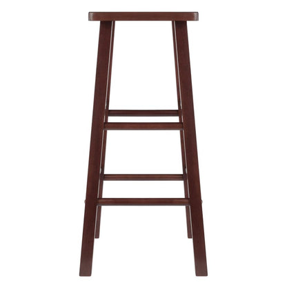 Carrick Bar Stool, Walnut Finish