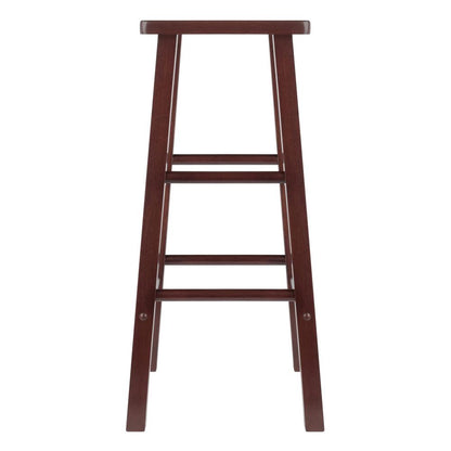 Carrick Bar Stool, Walnut Finish