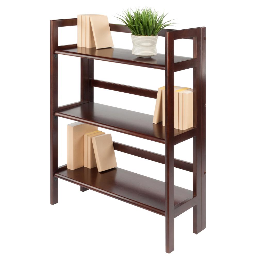 Terry Folding Bookcase Walnut