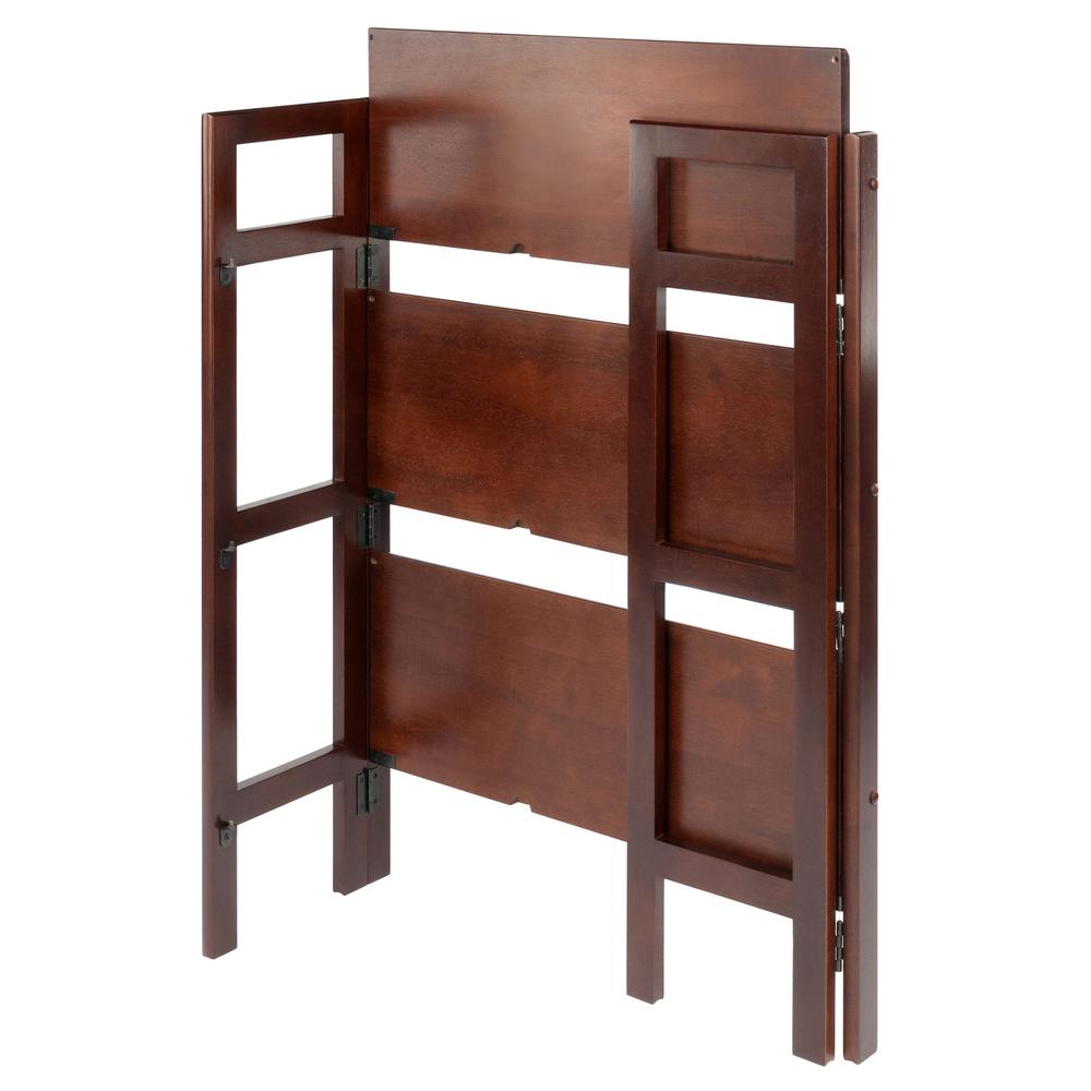 Terry Folding Bookcase Walnut