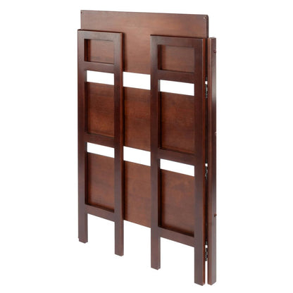 Terry Folding Bookcase Walnut
