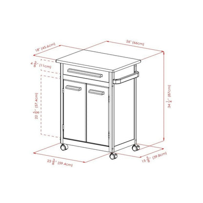 Hackett Kitchen Cart