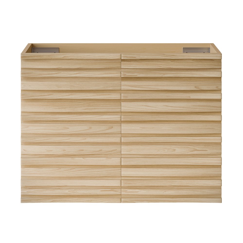 Cascade 30" Wall-Mounted Bathroom Vanity Cabinet without Top in Natural Oak