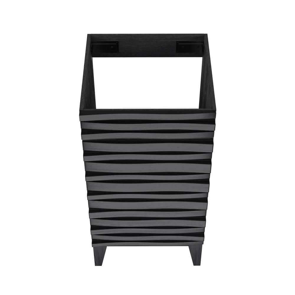 Cascade 18" Bathroom Vanity in Black - Cabinet