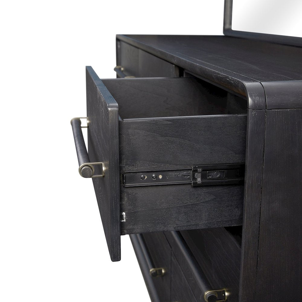 Aurora 9 Drawer Dresser - Peppercorn
