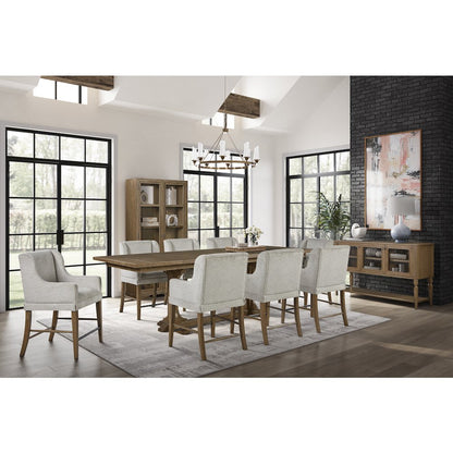 Magnolia Tall Display Cabinet - Almond