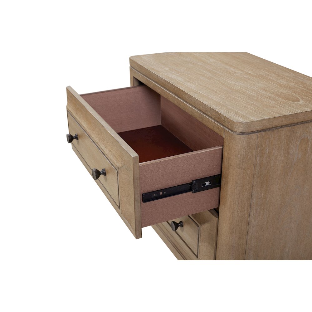 Wilmington 2 Drawer Nightstand