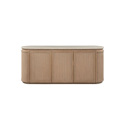 Elements Stone & Rope Server - In Toffee Finish