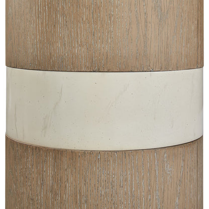 Transitional Elements Spot Table - Toffee