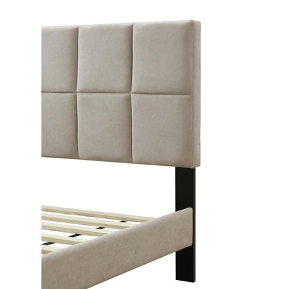 Evelyn Upholstered Queen Bed In A Box