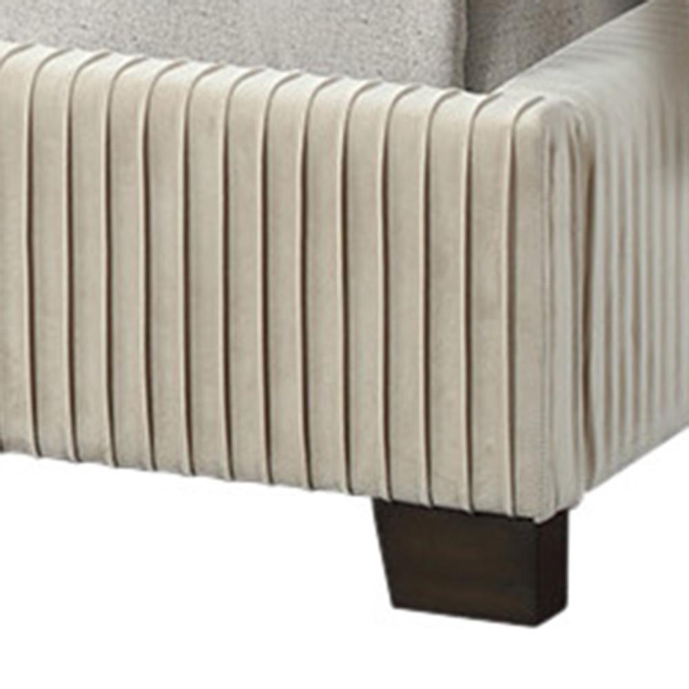 Luca Upholstered King Bed In A Box