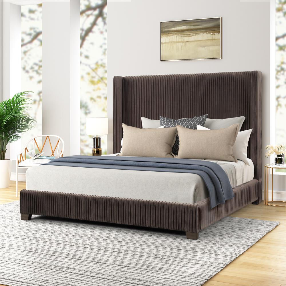 Milo Upholstered Queen Bed In A Box