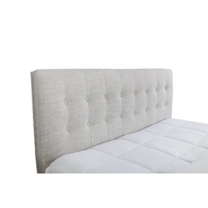Myla Upholstered Queen Bed In A Box W/ Nightstands