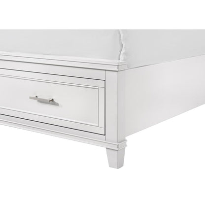 White Nova Ii King X Storage Bed
