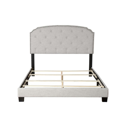 Olivia Upholstered King Bed In A Box