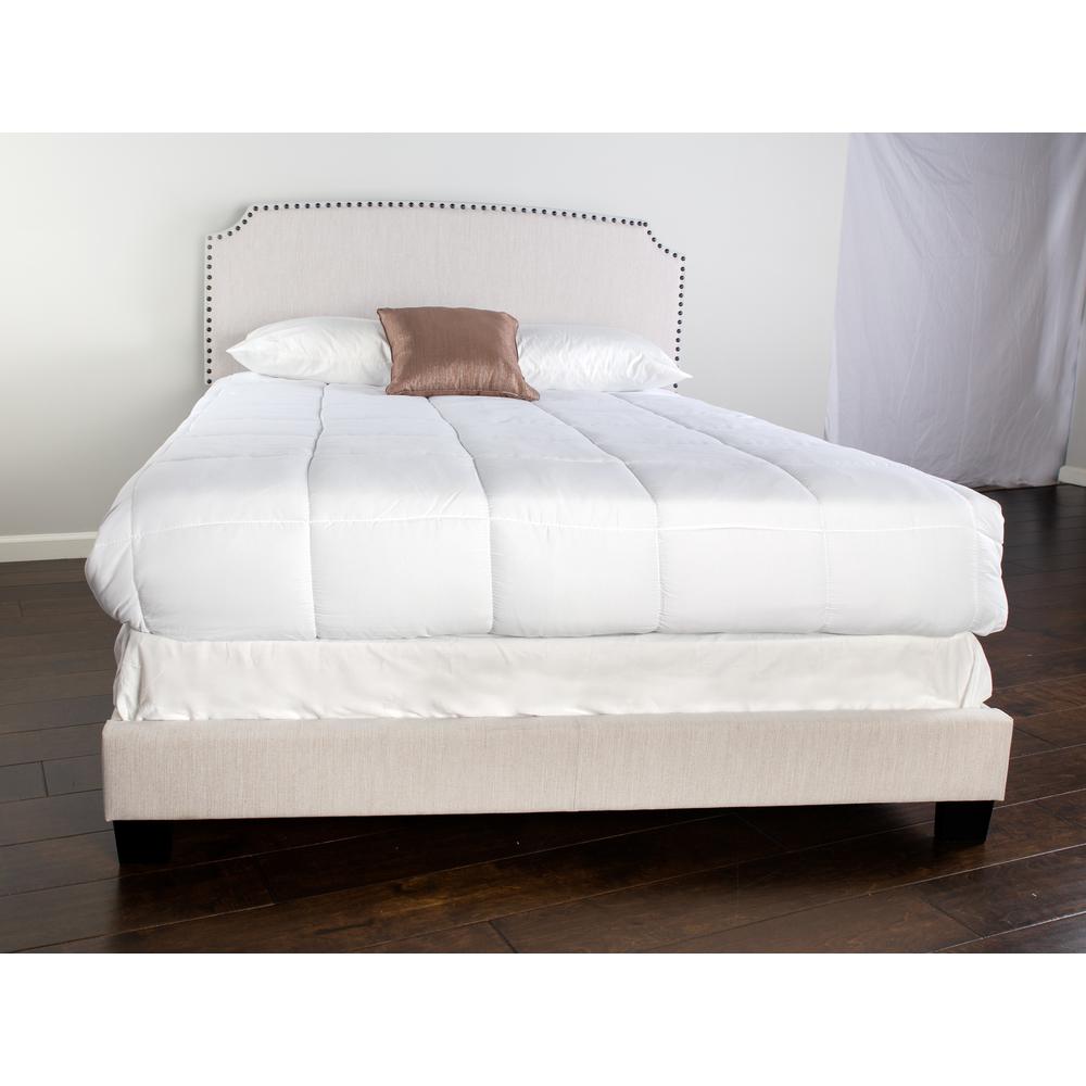 Amy Upholstered King Bed In A Box