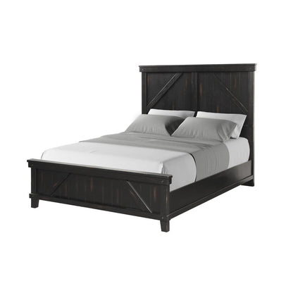Spruce Creek Black King Bed