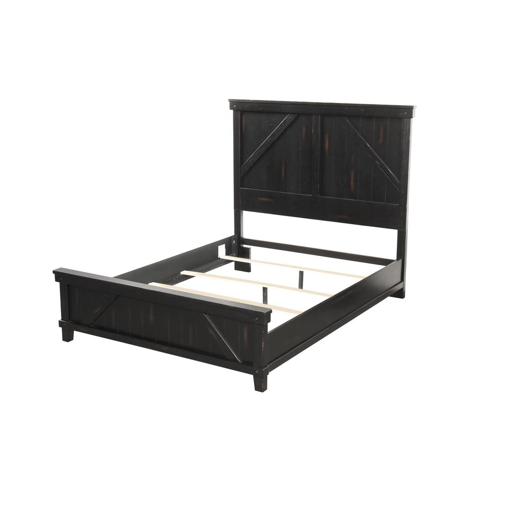 Spruce Creek Black King Bed