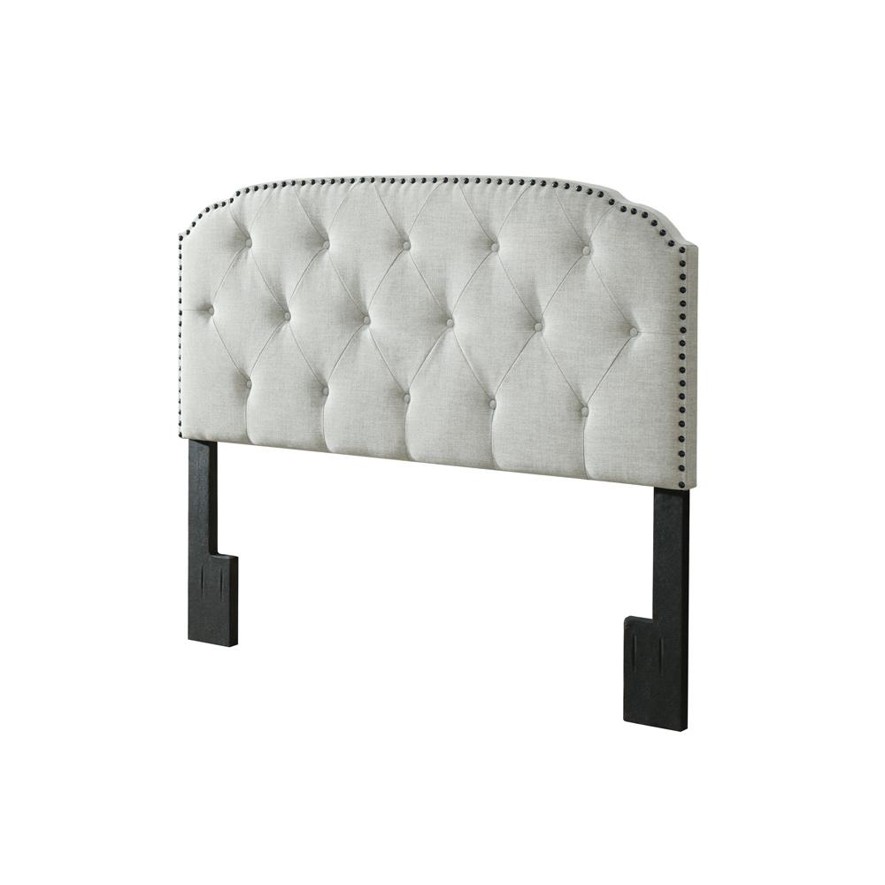 Olivia Upholstered Queen Headboard